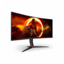 Monitor Gaming AOC 34" Curvo 180HZ 2K Wqhd Ultrawide Ergonomico HDMI Dp