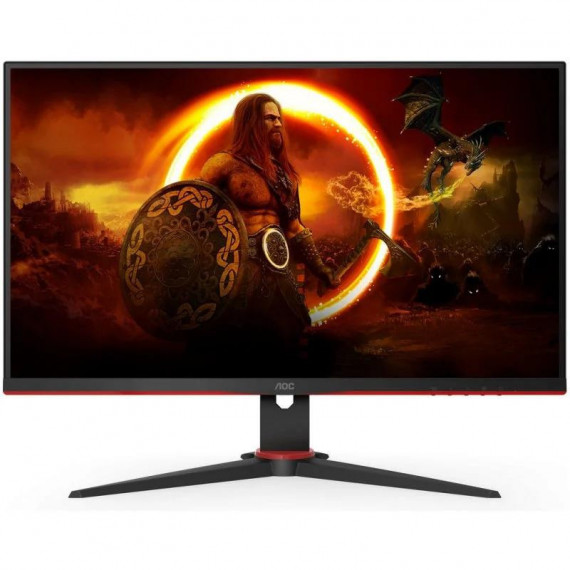 Monitor Gaming AOC 27" 144HZ 2K QHD HDMI Displayport Black/red