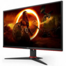 Monitor Gaming AOC 27" 144HZ 2K QHD HDMI Displayport Black/red