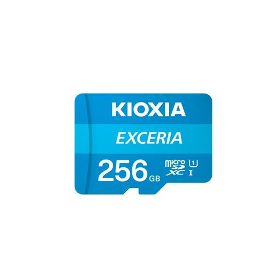 KIOXIA Tarjeta Micro SDXC UHS-I 256GB Clase 10  Modelo EXCERIA