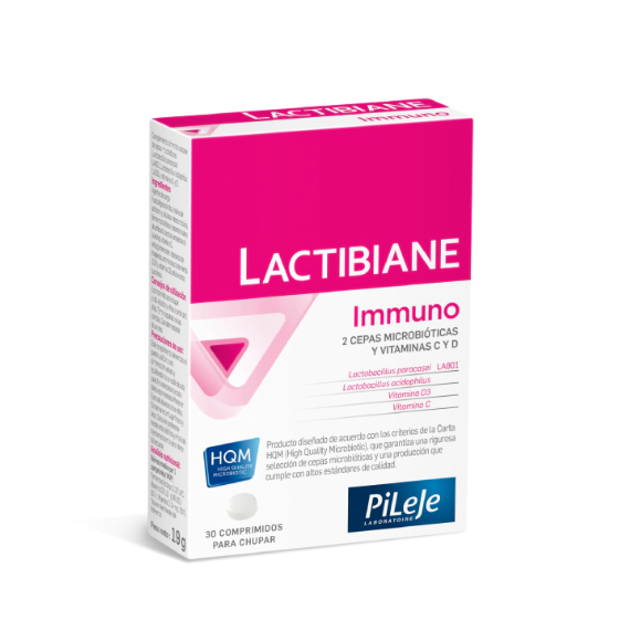 LACTIBIANE Immuno 30 Comprimidos para Chupar