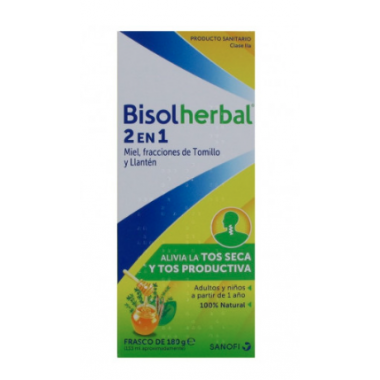 Bisolherbal 2 en 1 Jarabe 133ML  ABOCA