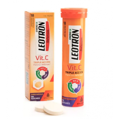 Leotron Vitamina C Angelini Comp Efervescentes 1  ANGELINI PHARMA ESPAÑA