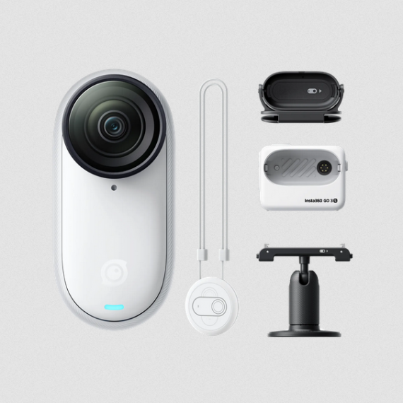 Camara INSTA 360 Go 3S Standard Edition 128GB Blanco