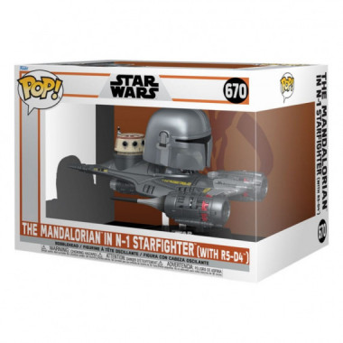 Funko Pop El Mandalorian en N-1 Star Wars 670