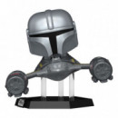 Funko Pop El Mandalorian en N-1 Star Wars 670