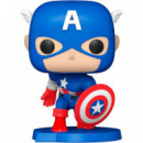 Funko Pop Capitán América Cómic Cover Vengadores Marvel 27