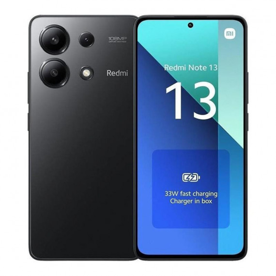 SMARTPHONE REDMI NOTE 13 8GB 256GB NEGRO XIAOMI