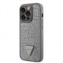 Carcasa Guess Rhinestone Iphone 16 Plata Guhcp16shdgtpg