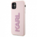 Carcasa Karl Lagerfeld 3d Logo Glitter Iphone 15 Pro Max Klhcp15x3dmbkcp