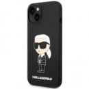 Carcasa Karl Lagerfeld Nft Ikonik 14 Pro Klhcp14lsnikbck