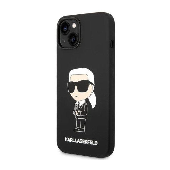 Carcasa Karl Lagerfeld Nft Ikonik 14 Pro Klhcp14lsnikbck