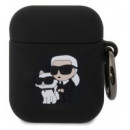 Funda Karl Lagerfeld Airpods 3d 1/2 Negro