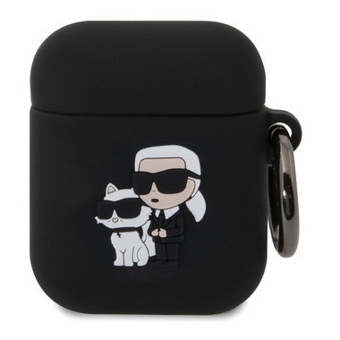 Funda Karl Lagerfeld Airpods 3d 1/2 Negro