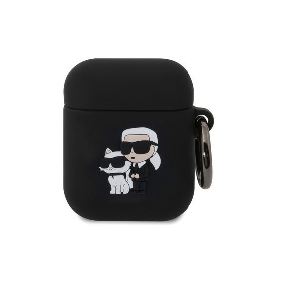 Funda Karl Lagerfeld Airpods 3d 1/2 Negro