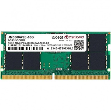 Memoria Sodimm 16GB TRANSCEND DDR5 5600MHZ