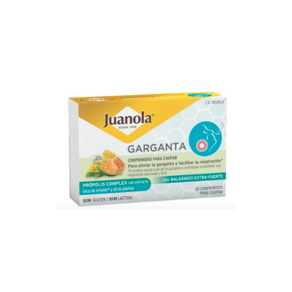 Juanola Garganta Propolis Complex 20 Comprimidos  ANGELINI PHARMA ESPAÑA