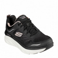 SKECHERS Zapatillas Black/pink Trim 149023-BKPK