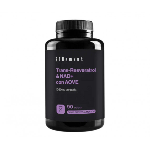 Trans-resveratrol +nad + With  Aove 1055 90 Capsulas  ZENEMENT