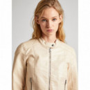 PEPE JEANS Chaqueta Stazie Blanca PL402322-808