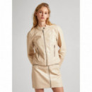 PEPE JEANS Chaqueta Stazie Blanca PL402322-808