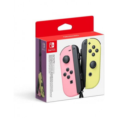 NINTENDO Juego de Mandos NINTENDO Switch Joy con Pair Rosa Amarillo Pastel