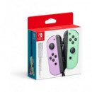 NINTENDO Juego de Mandos NINTENDO Switch Joy con Pair Malva Verde Pastel