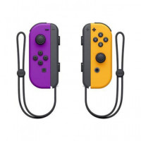 NINTENDO Juego de Mandos NINTENDO Switch Joy con Pair Naranja Violeta