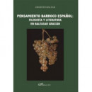 PENSAMIENTO BARROCO ESPAÃÂOL FILOSOFIA Y LITERATURA EN BALTA