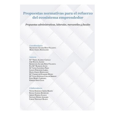 Propuestas normativas para el refuerzo del ecosistema emprendedor