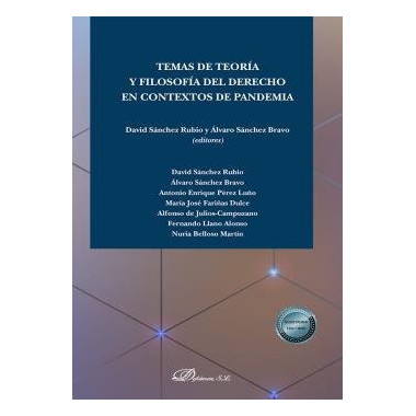 Temas de teorÃƒÂ­a y filosofÃƒÂ­a del derecho en contextos de pandemia