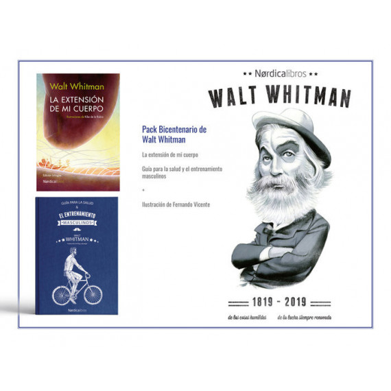 Pack bicentenario Walt Whitman