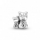 PANDORA Moments Charm en Plata de Ley Amor Madre & Cachorro 790791C01