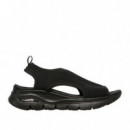 SKECHERS Sandalias Arch Fit Negras 119236-BBK