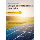 EnergÃÂ­a solar fotovoltaica para todos