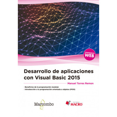 Desarrollo de aplicaciones con Visual Basic 2015