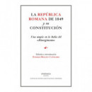 LA REPUBLICA ROMANA DE 1849 Y SU CONSTITUCION