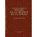 Balada en la muerte de la poesÃÂ­a