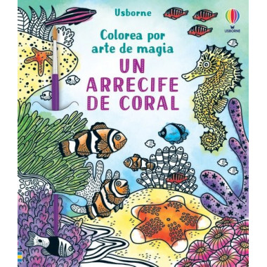 UN ARRECIFE DE CORAL COLOREA ARTE MAGIA