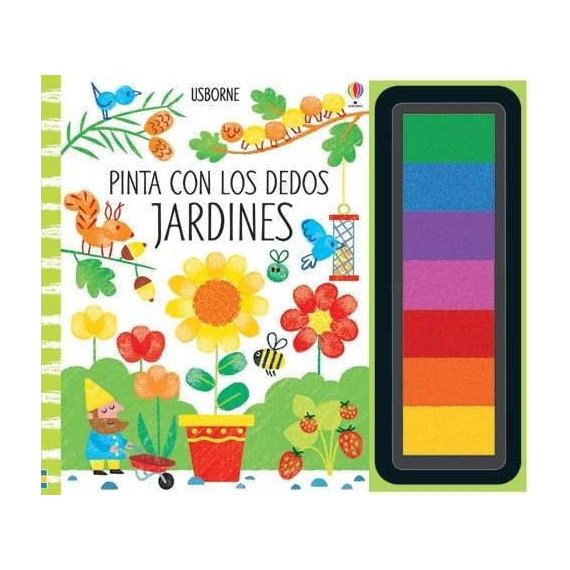 JARDINES PINTA CON LOS DEDOS