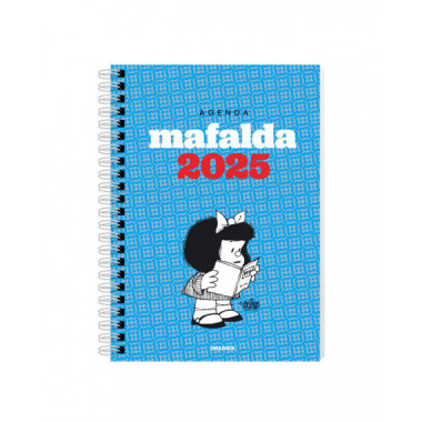 MAFALDA 2025 ANILLADA MODULOS TURQUESA