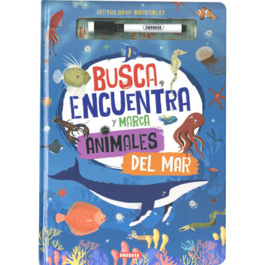 BUSCA, ENCUENTRA Y MARCA ANIMALES DEL MAR