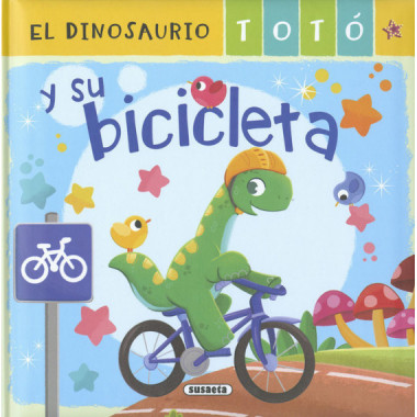 EL DINOSAURIO TOTO Y SU BICICLETA