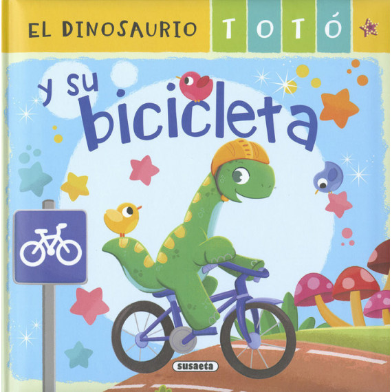 EL DINOSAURIO TOTO Y SU BICICLETA