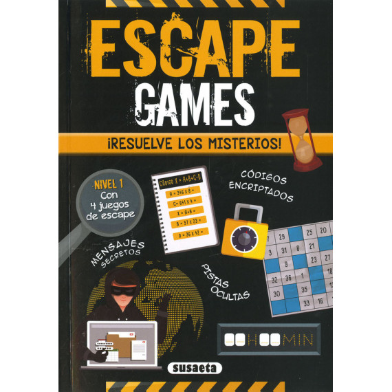 ESCAPE GAMES. ÃÂ¡RESUELVE LOS MISTERIOS! NIVEL 1