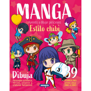 MANGA. APRENDO A DIBUJAR PERSONAJES ESTILO CHIBI