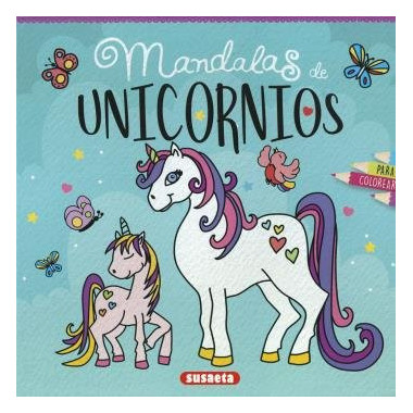 Mandalas de unicornios para colorear