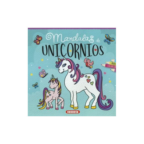 Mandalas de unicornios para colorear