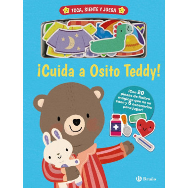 TOCA SIENTE Y JUEGA CUIDA A OSITO TEDDY