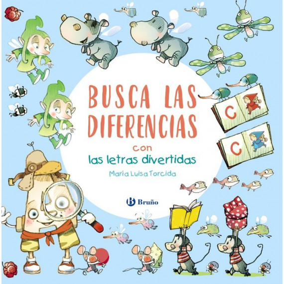 Busca las diferencias con las letras divertidas